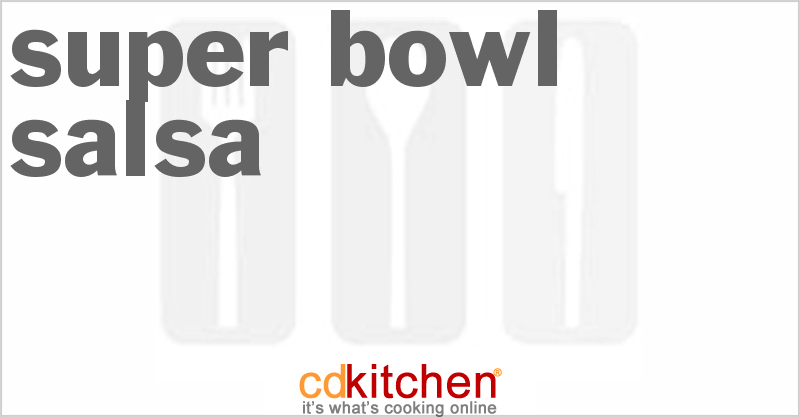Super Bowl Salsa - CDKitchen.com