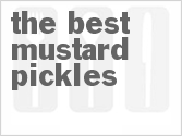 recipe for the best mustard pickles