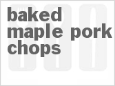 recipe for baked maple pork chops