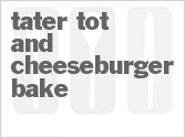 recipe for tater tot and cheeseburger bake