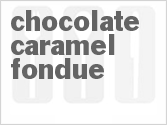 recipe for chocolate caramel fondue