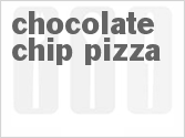recipe for chocolate chip pizza