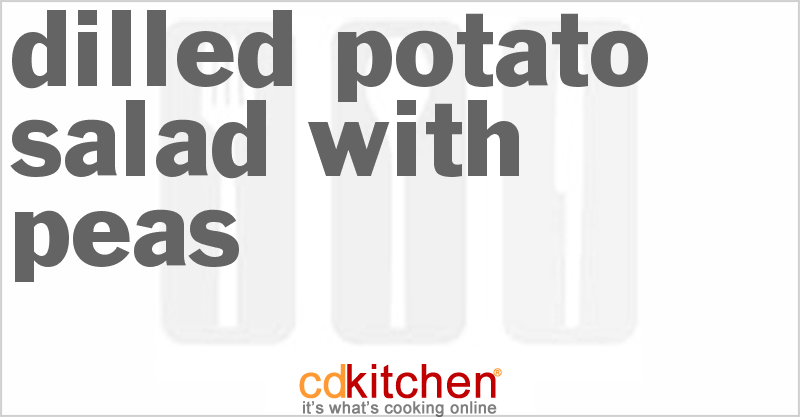 Dilled Potato Salad With Peas - CDKitchen.com