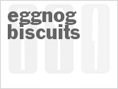 recipe for eggnog biscuits