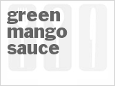 recipe for green mango sauce