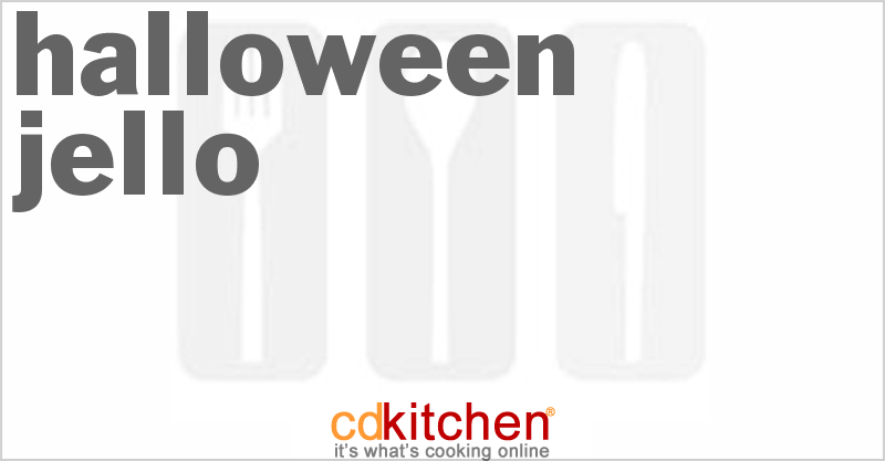Halloween Jello - CDKitchen.com