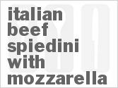 recipe for italian beef spiedini with mozzarella