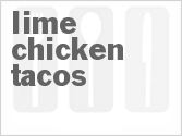 recipe for slow cooker lime chicken tacos