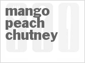 recipe for mango-peach chutney