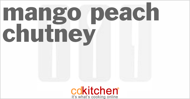 Mango-Peach Chutney - CDKitchen.com