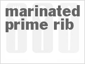 recipe for marinated prime rib