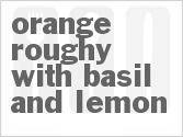 recipe for orange roughy with basil and lemon