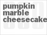 recipe for pumpkin marble cheesecake