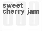 recipe for sweet cherry jam