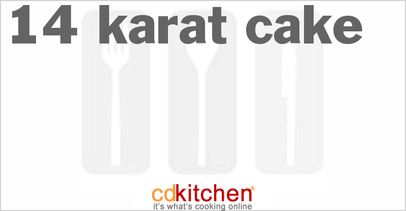 14 Karat Cake - CDKitchen.com