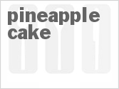 Cool Frosted Pineapple Pudding Cake