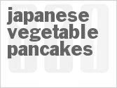 Japanese Vegetable Pancakes