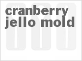 Cranberry Jello Mold