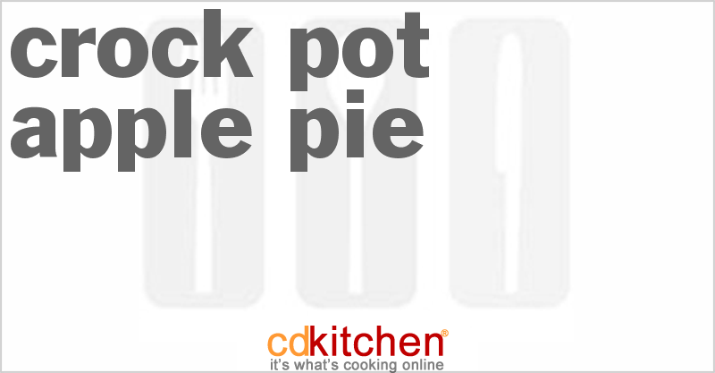 Apple Pie - CDKitchen.com
