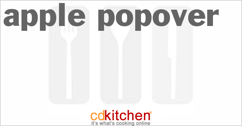 Apple Popover - CDKitchen.com