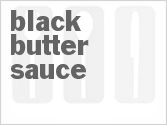 recipe for black butter sauce