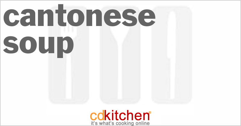 Cantonese Soup - CDKitchen.com
