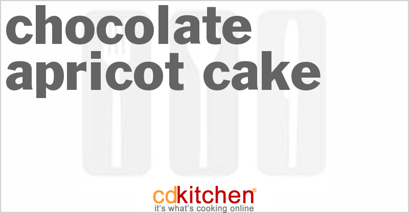 Chocolate Apricot Cake - CDKitchen.com