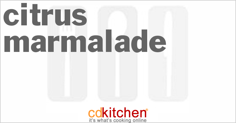 Citrus Marmalade - CDKitchen.com