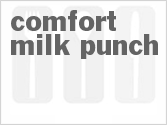 recipe for comfort milk punch