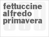 recipe for fettuccine alfredo primavera