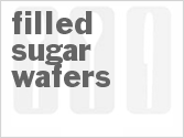 recipe for filled sugar wafers