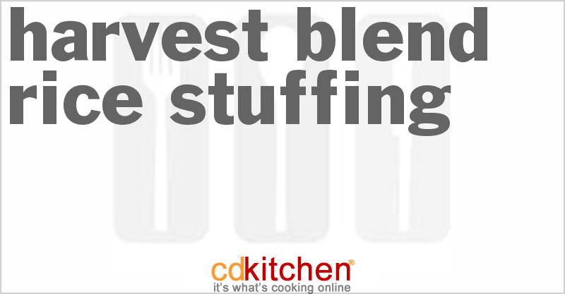Harvest Blend Rice Stuffing - CDKitchen.com