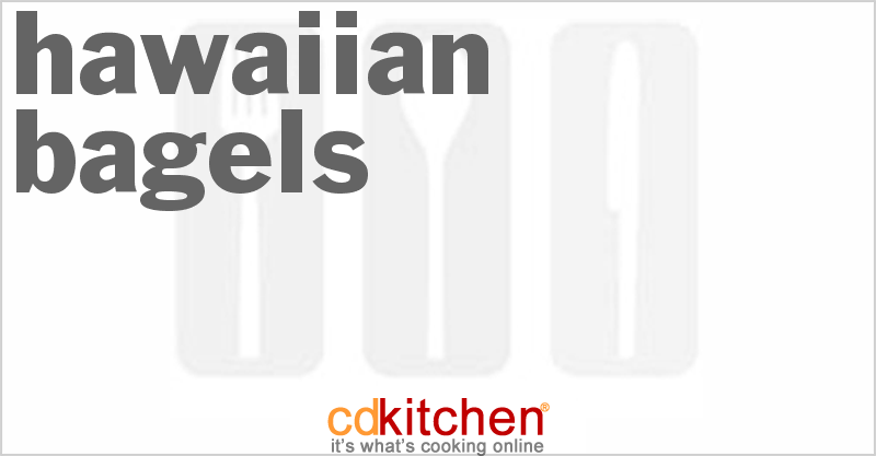 Hawaiian Bagels - CDKitchen.com