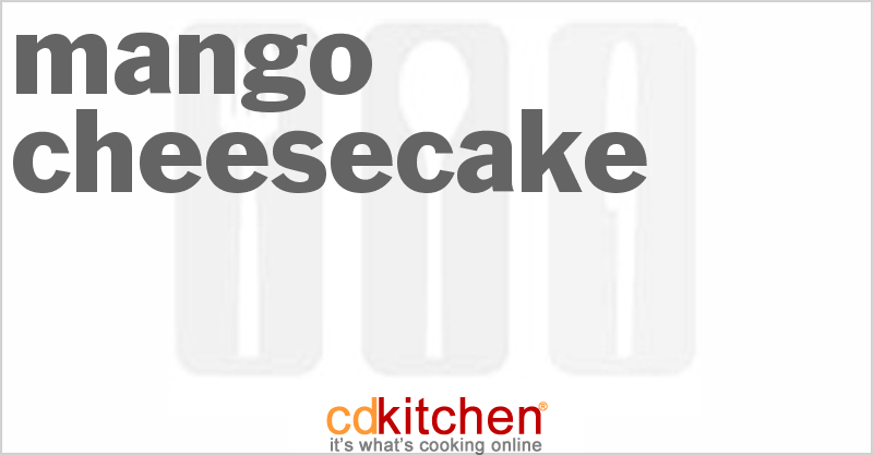 Mango Cheesecake - CDKitchen.com
