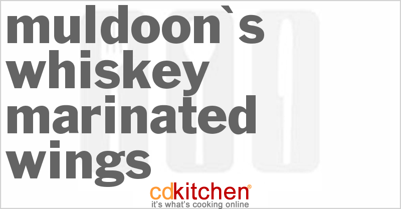 Muldoon's Whiskey-Marinated Wings - CDKitchen.com