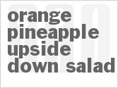 recipe for orange pineapple upside-down salad