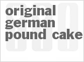 recipe for original german pound cake