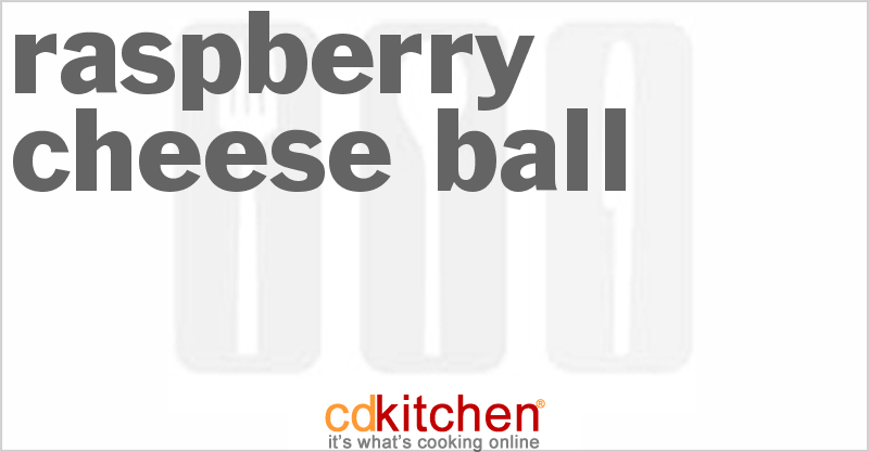 Raspberry Cheese Ball - CDKitchen.com