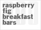 recipe for raspberry fig breakfast bars