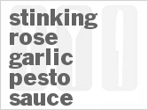 recipe for stinking rose garlic pesto sauce