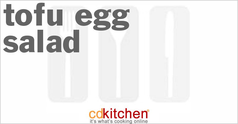 Tofu Egg Salad - CDKitchen.com