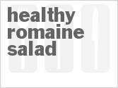 Healthy Romaine Salad