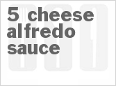 recipe for 5 cheese alfredo sauce