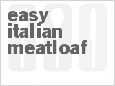 Easy Italian Meatloaf