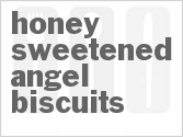 recipe for bread machine honey sweetened angel biscuits