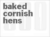 recipe for baked cornish hens