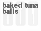 recipe for baked tuna balls