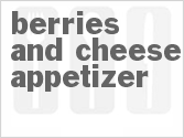 recipe for berries and cheese appetizer