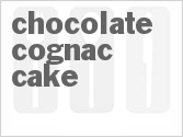 recipe for chocolate cognac cake