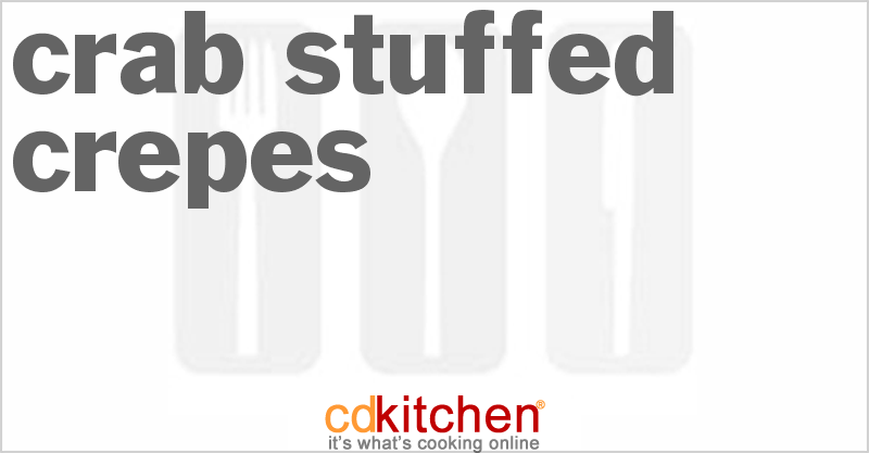 Crab Stuffed Crepes - CDKitchen.com